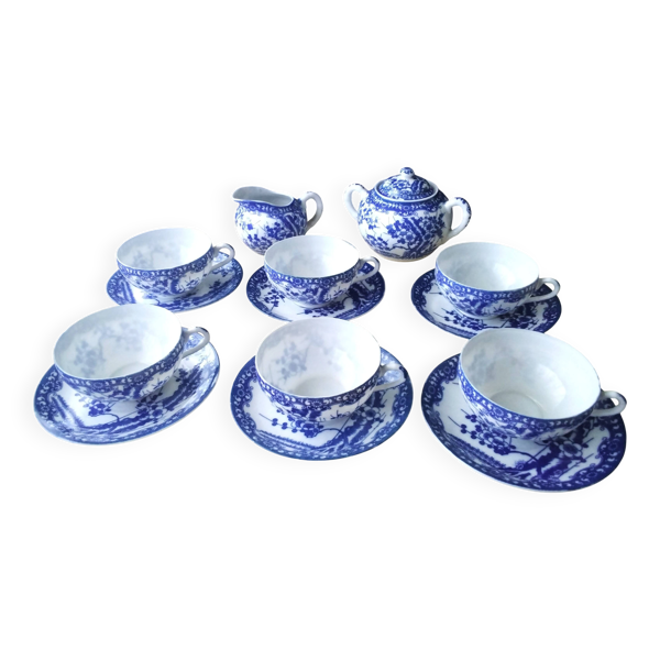 Service à thé ou café en porcelaine du Japon