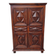 Large solid wood dresser in antique style
