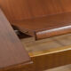 Mid century oval teak extendable dining table from mcintosh, 1960s