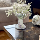 Vintage glass paste vase