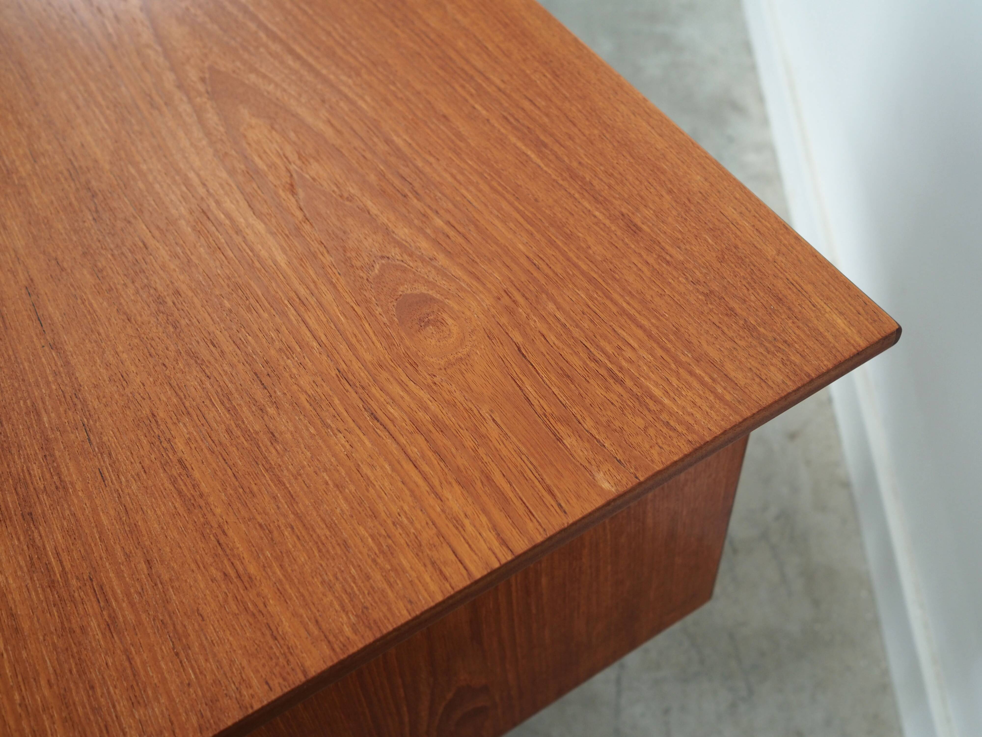 Teak desk, Danish design, 1970s, production: Denmark
