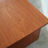 Teak desk, Danish design, 1970s, production: Denmark
