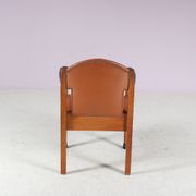 1920s Amsterdamse School style chair by Paul Bromberg for ‘t Woonhuys, Amst