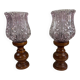 Art Deco bedside lamps