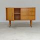 Petit Buffet / Commode style scandinave vintage en bois France 1970
