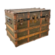 Antique american trunk chest 1900s