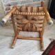 Mulched corner chair and light wood