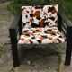 Set of sofas, armchair and coffee table in wrought iron by Jean Michel Wilmotte.