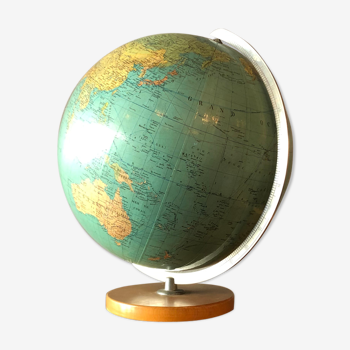 Mappemonde globe terrestre vintage