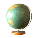 Vintage globe globe map