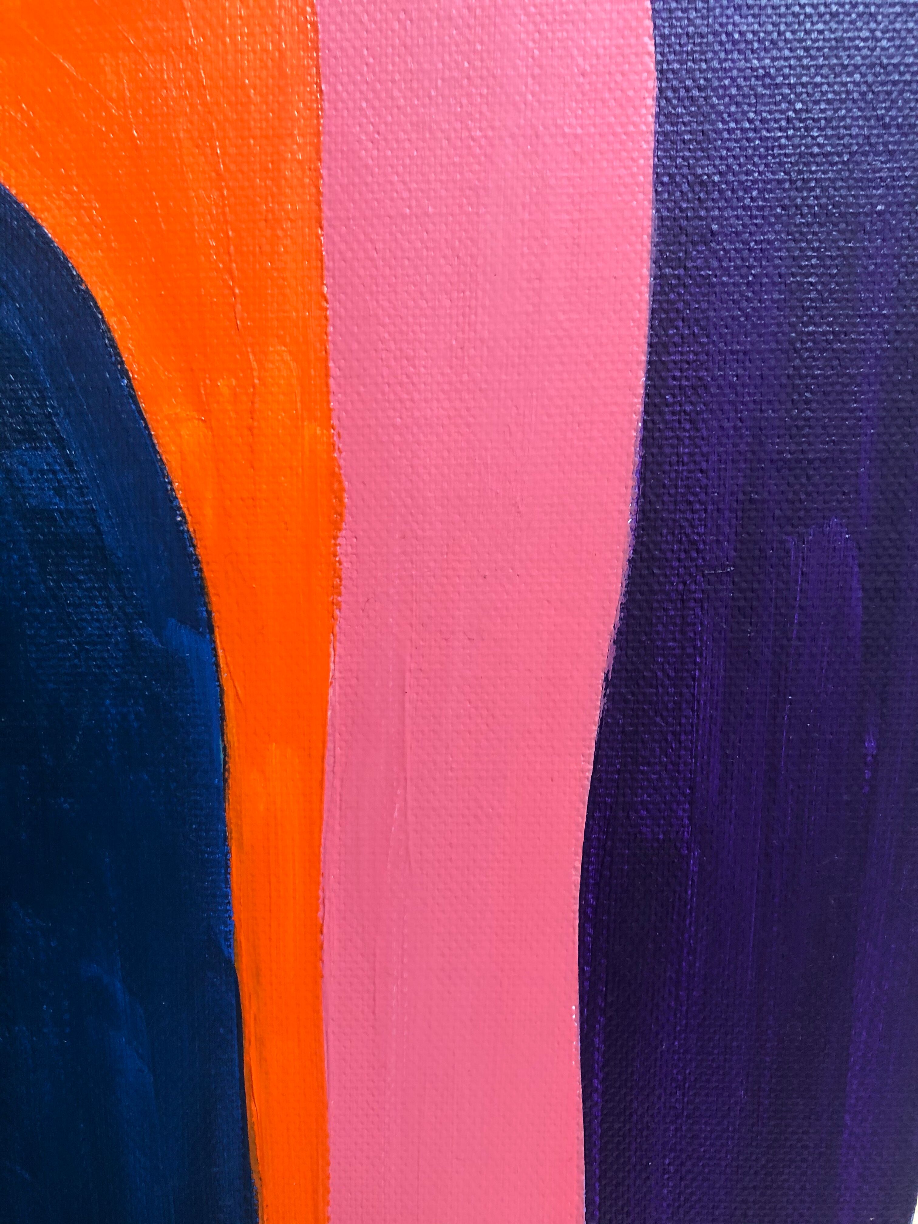 Acrylic wall decoration on canvas