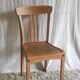 Solid wood chair by Stella - 1950s/60s