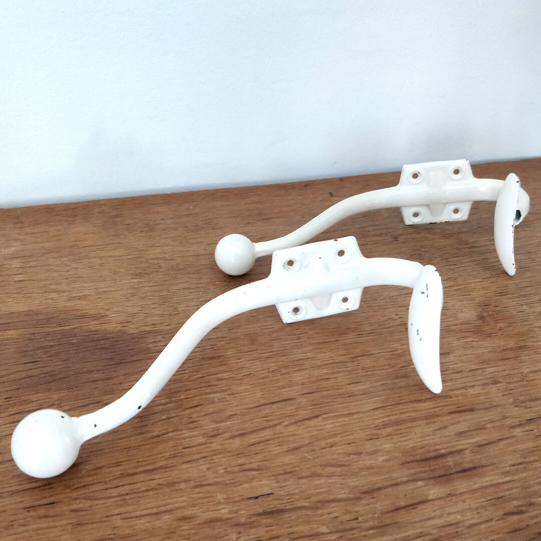 Old pair of metal pads