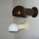 Pair of eye ball wall lamps - Resistex - from the 70s