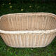 Antique wicker basket