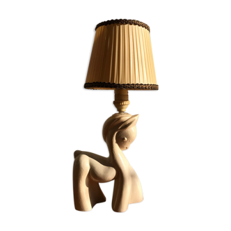 Ceramic lamp in the shape of a horse. 1950s/60s
