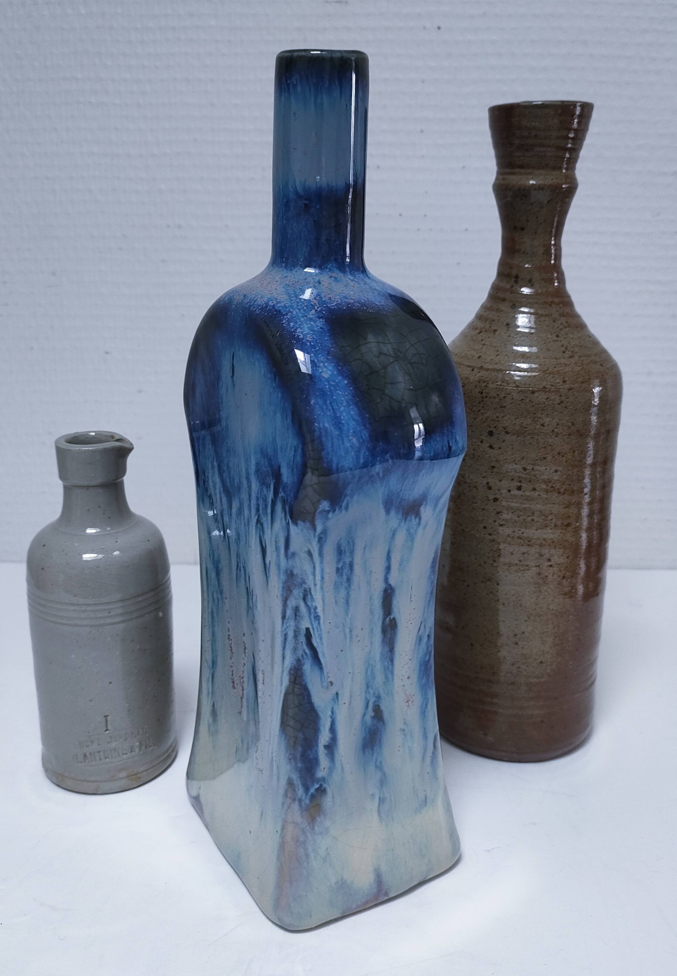 Three vintage soliflore ceramics