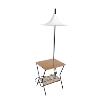 Lamppost with tablet and magazine door