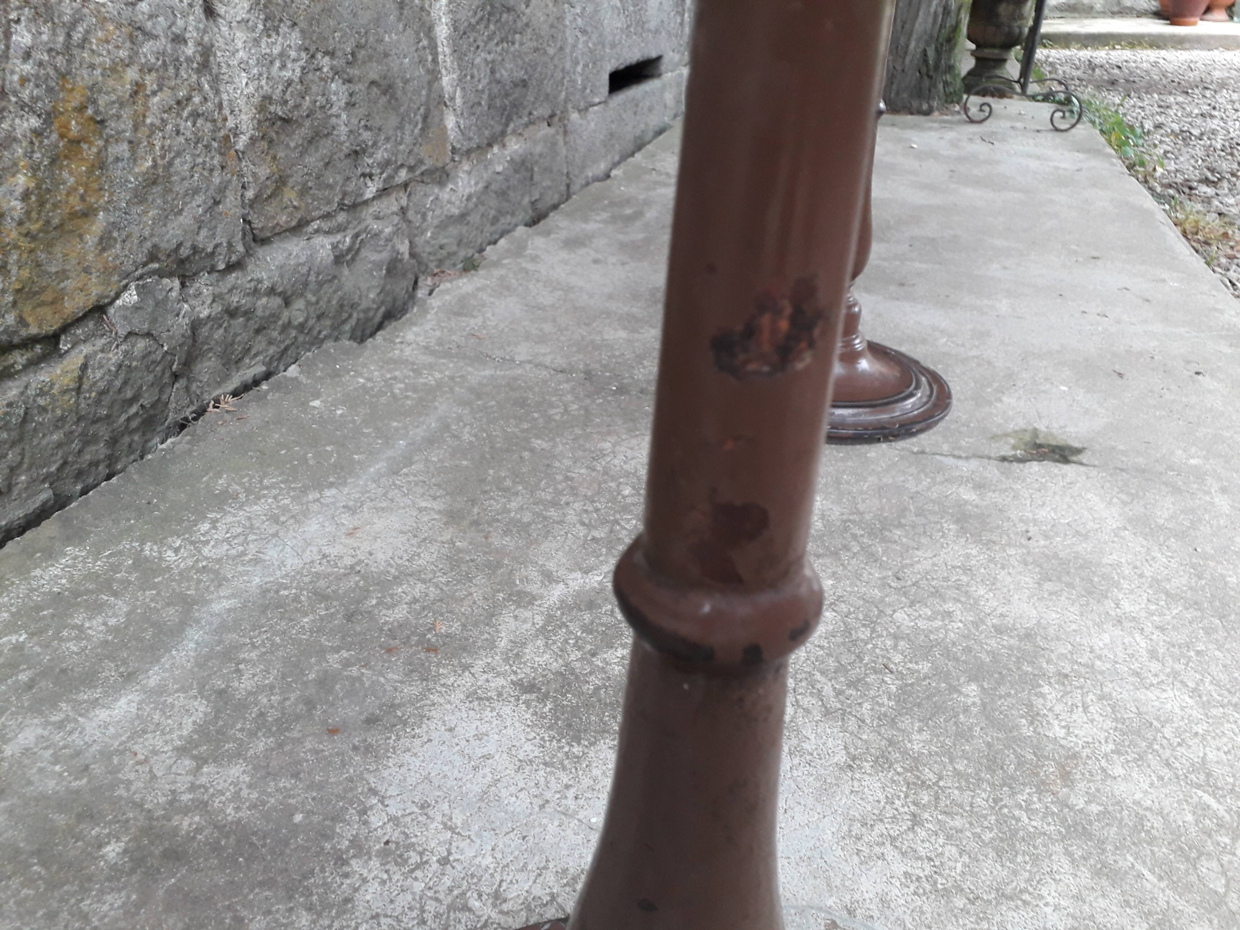 Bistro table marble top 145.5 cm