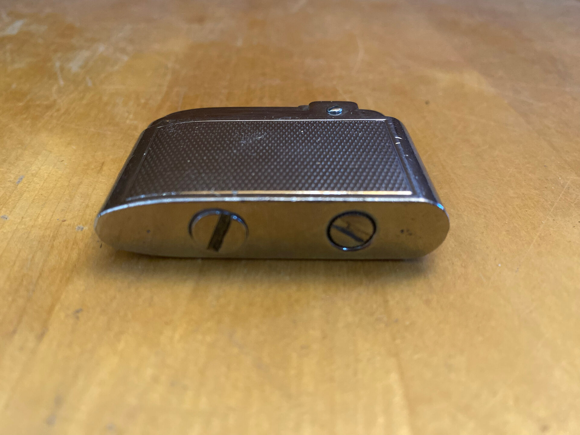 Vintage Silver Match Metal Lighter from the 1970s #E270