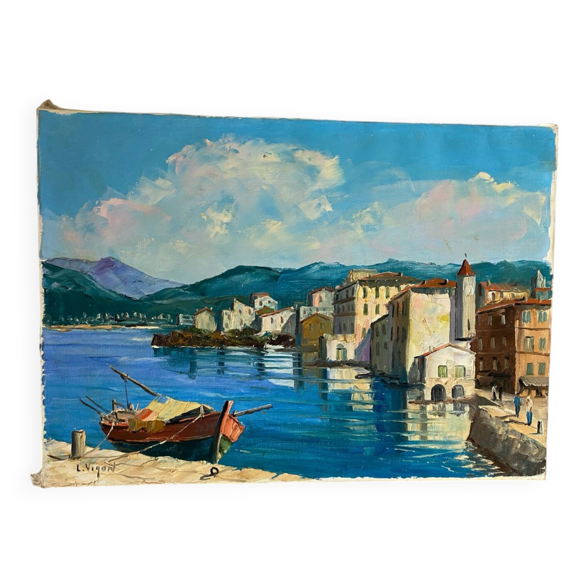 Landscape of Provence signed Louis Vignon