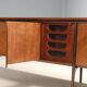 Vintage buffet design by Ico Parisi in ebonised wood, 1950s.