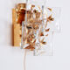Kinkeldey wall lamp Gold-Plated Germany 1970