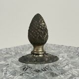 Vintage Crystal Ceiling Lamp, Italy, 1960s