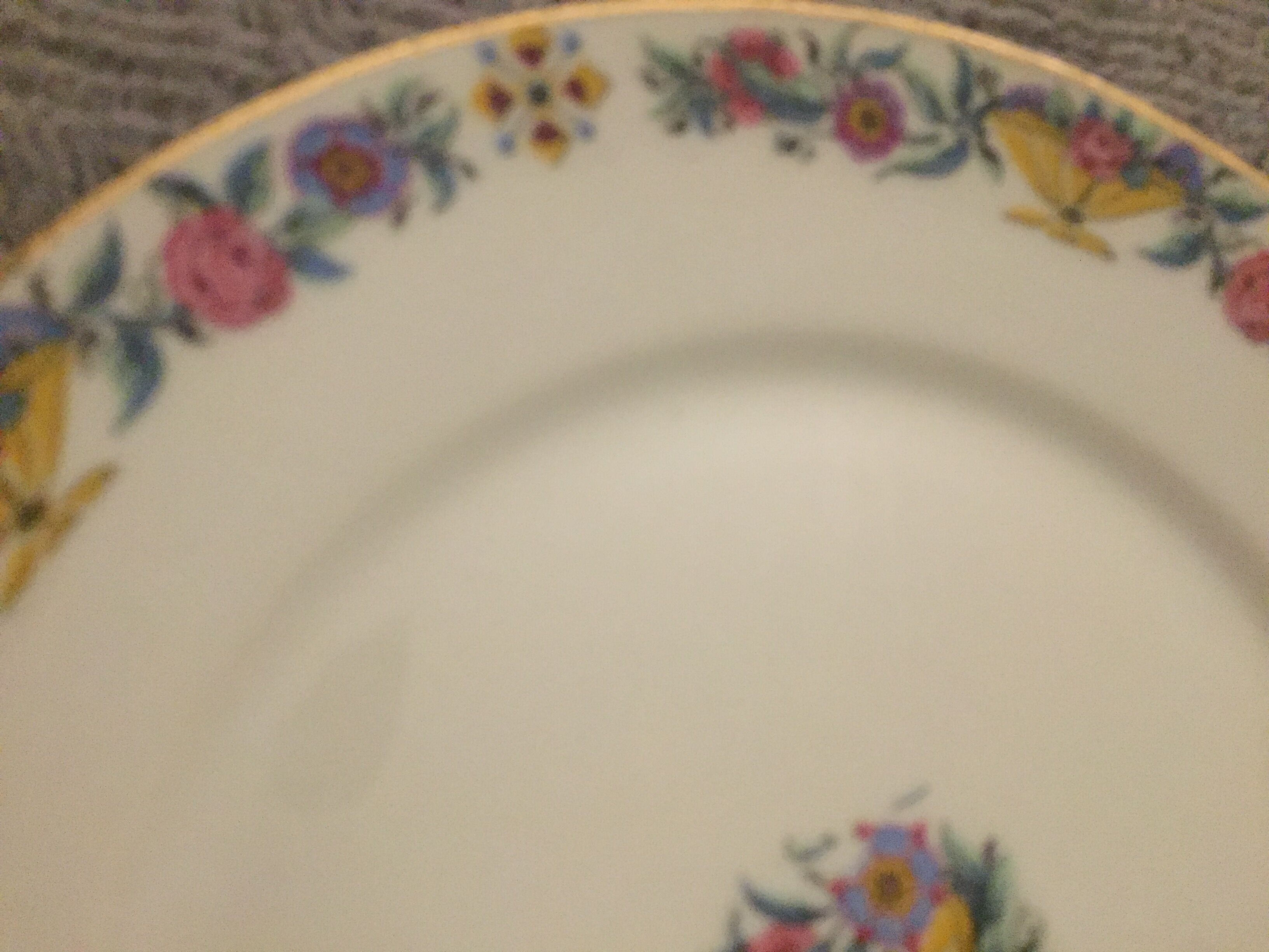 4 plates or old
