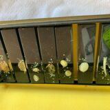 Set of 8 glass knife holders