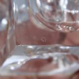 Old vintage crystal lighter designed by antonio imperatore murano 1970 70