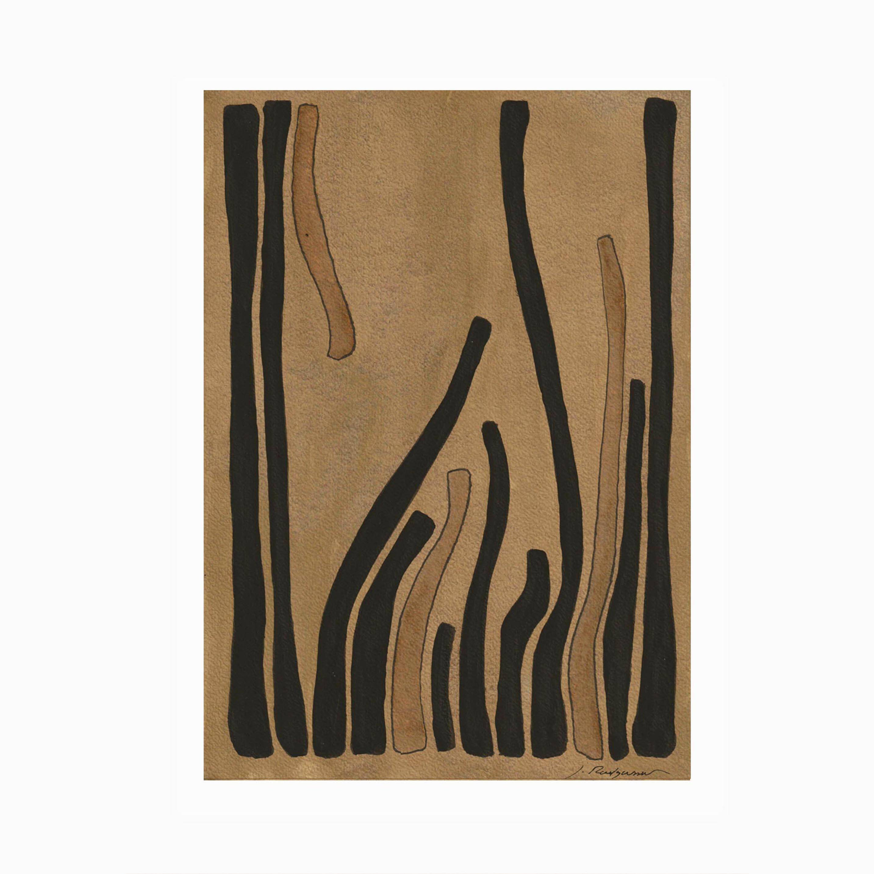 Original drawing by J. Rodgussar – Inks on paper