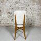 Chaises skaï blanc