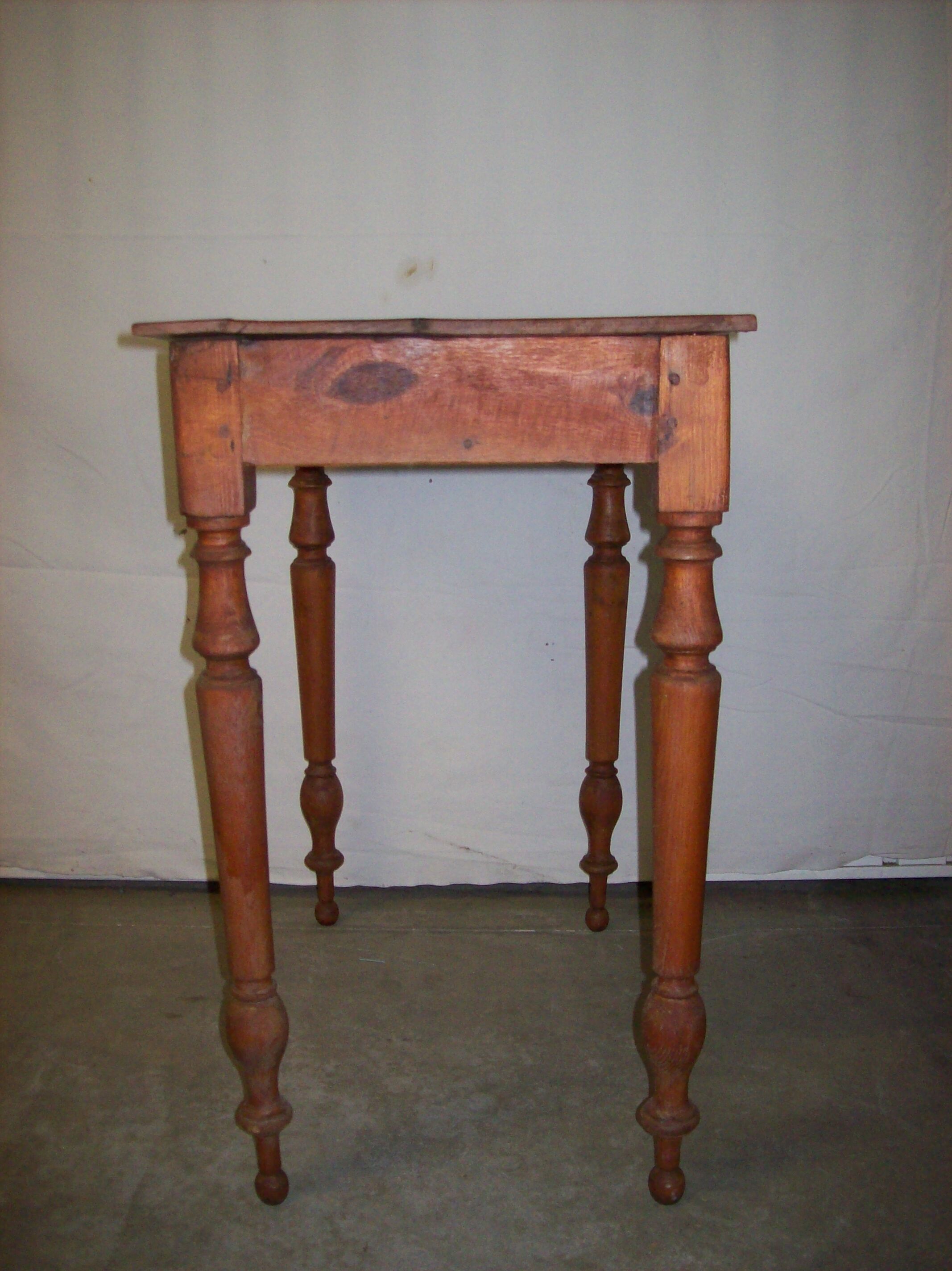 Old side table