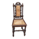 High chair in the style of Louis XIII, 19th century.