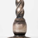 Silver plated Gec standard floor lamp