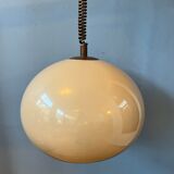 Space age mushroom suspension lamp by Dijkstra