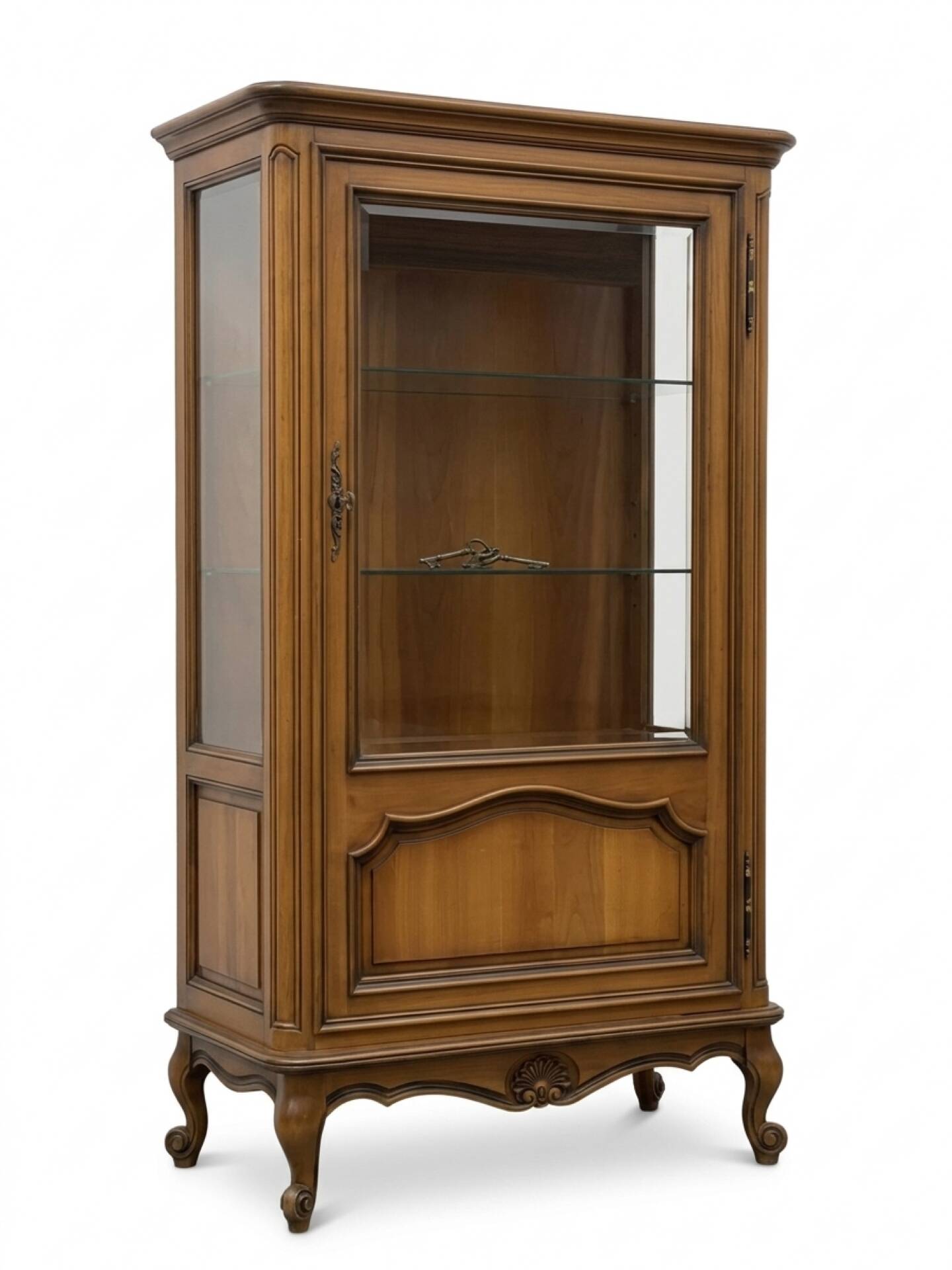 Vitrine de 1 porta / Cristaleira estilo clássico francês