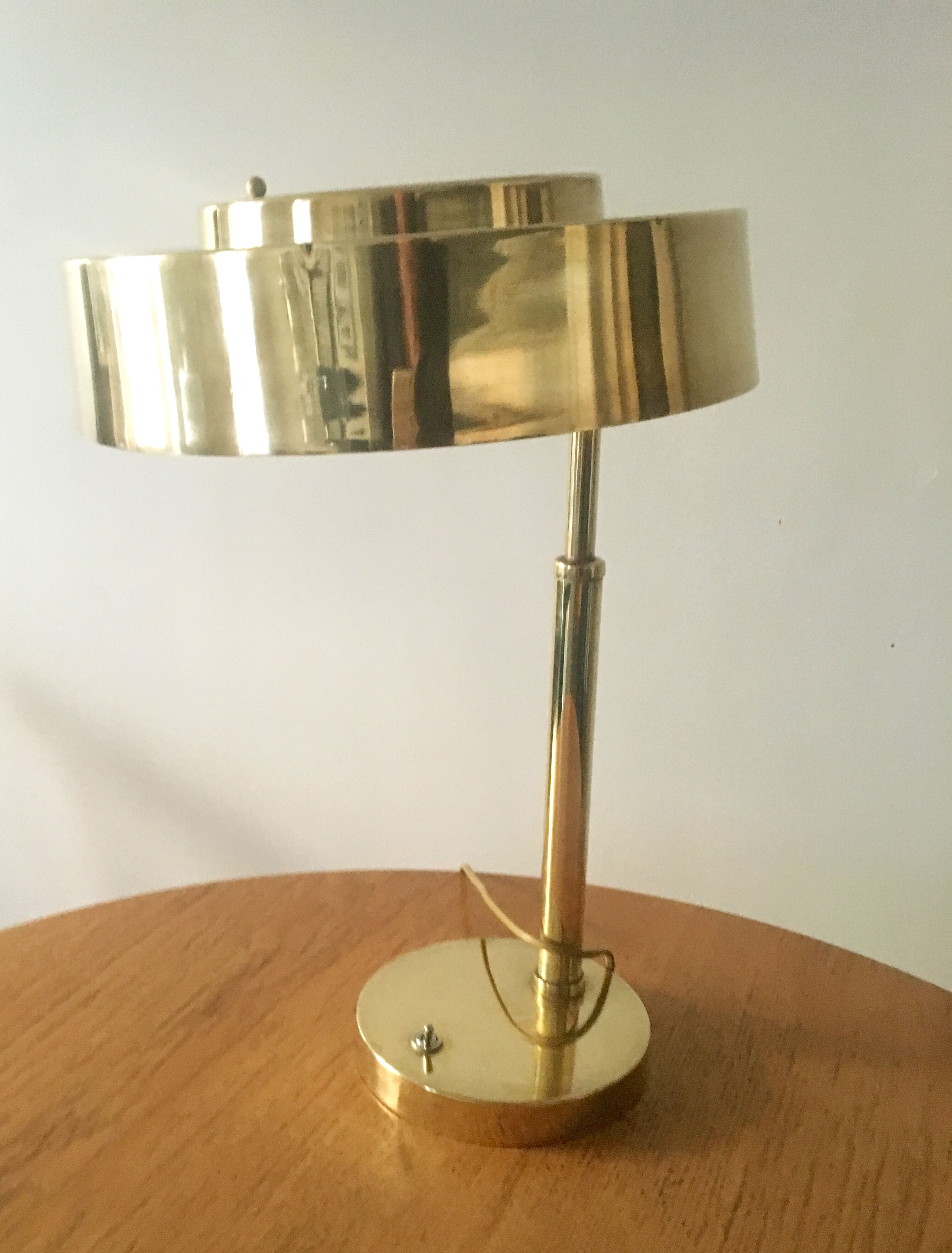 1940-1950 brass lamp