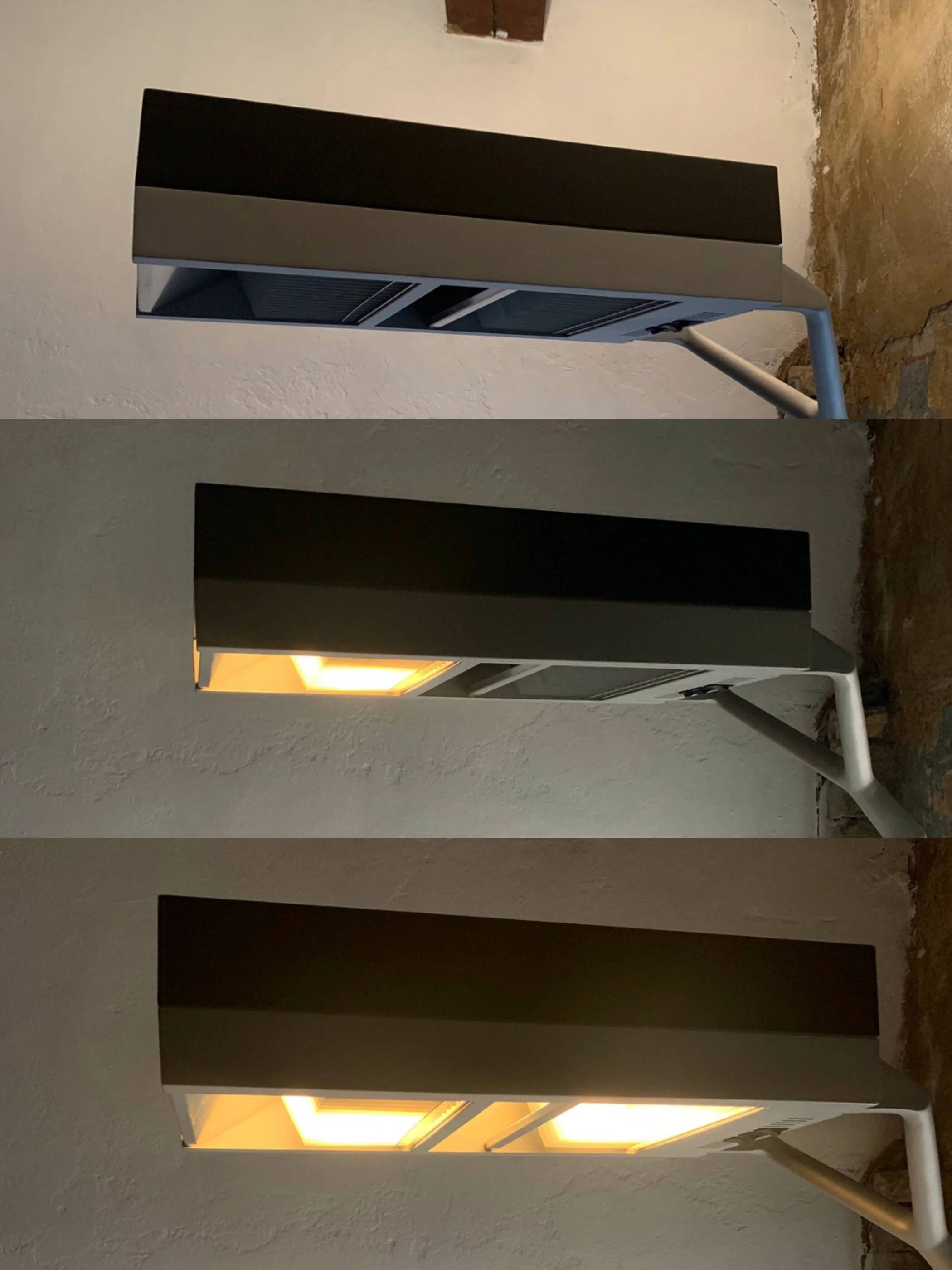 Large metal lamp by Glen Oliver Löw and Antonio Citterio from Ansorg | 1990s