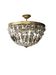 Crystal basket chandelier