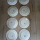 8 old Digoin and Sarreguemines dinner plates