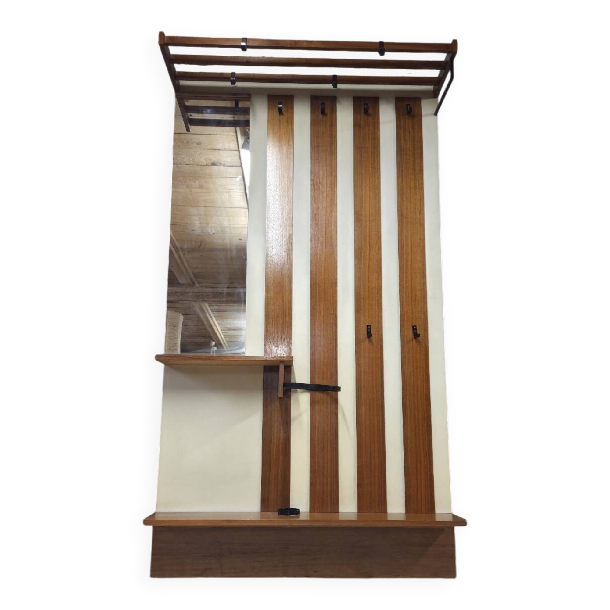 Scandinavian coat rack 1970