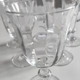 Service de 6 verres à pied