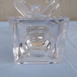 Paire de chandeliers en cristal Villeroy