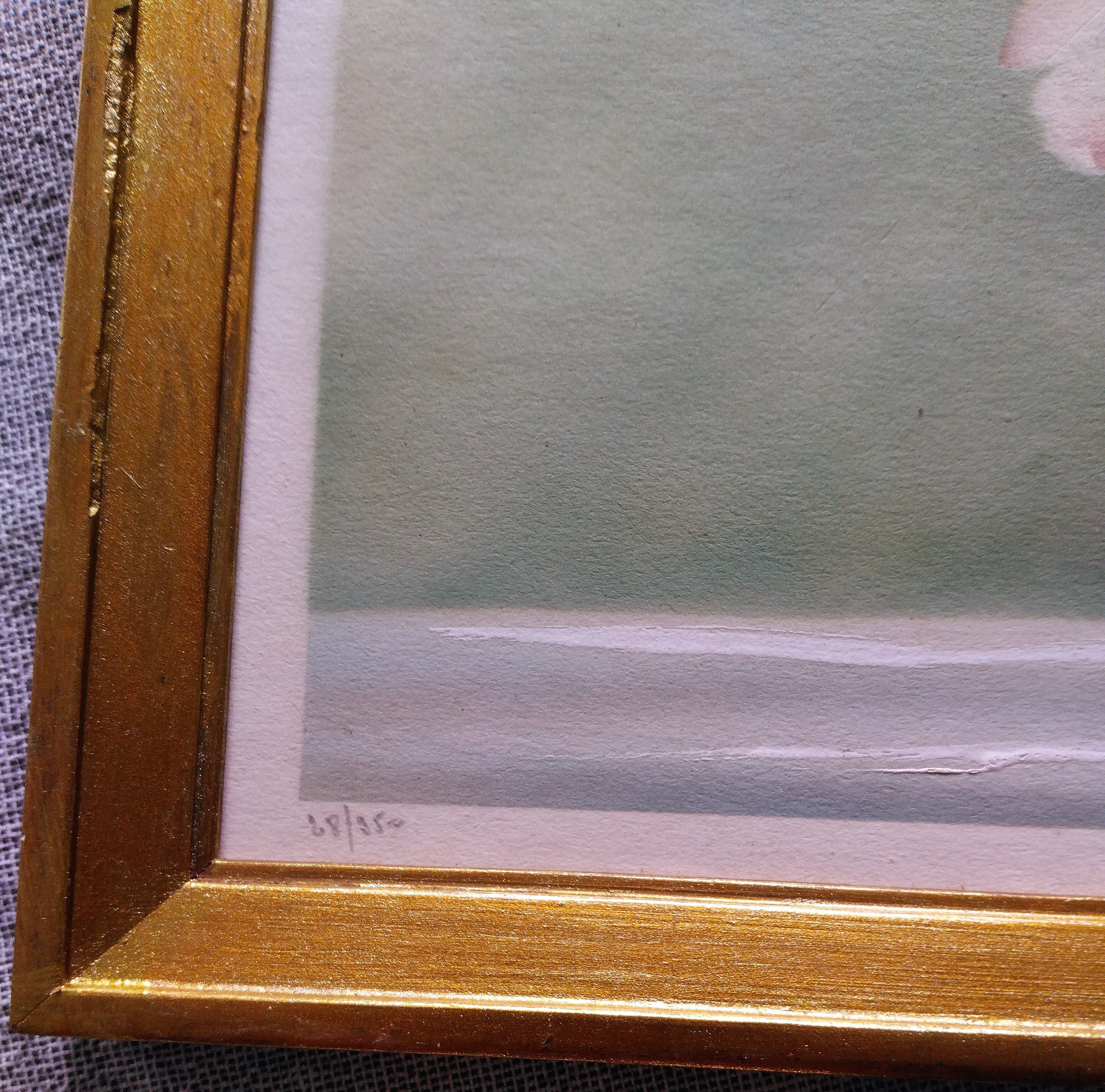 Painting bouquet of anemones
