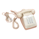 1980s Socotel Model S63 touch-tone phone Made in France