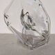 XL Murano glass fruit bowl or pocket emptier, Italy circa 1970