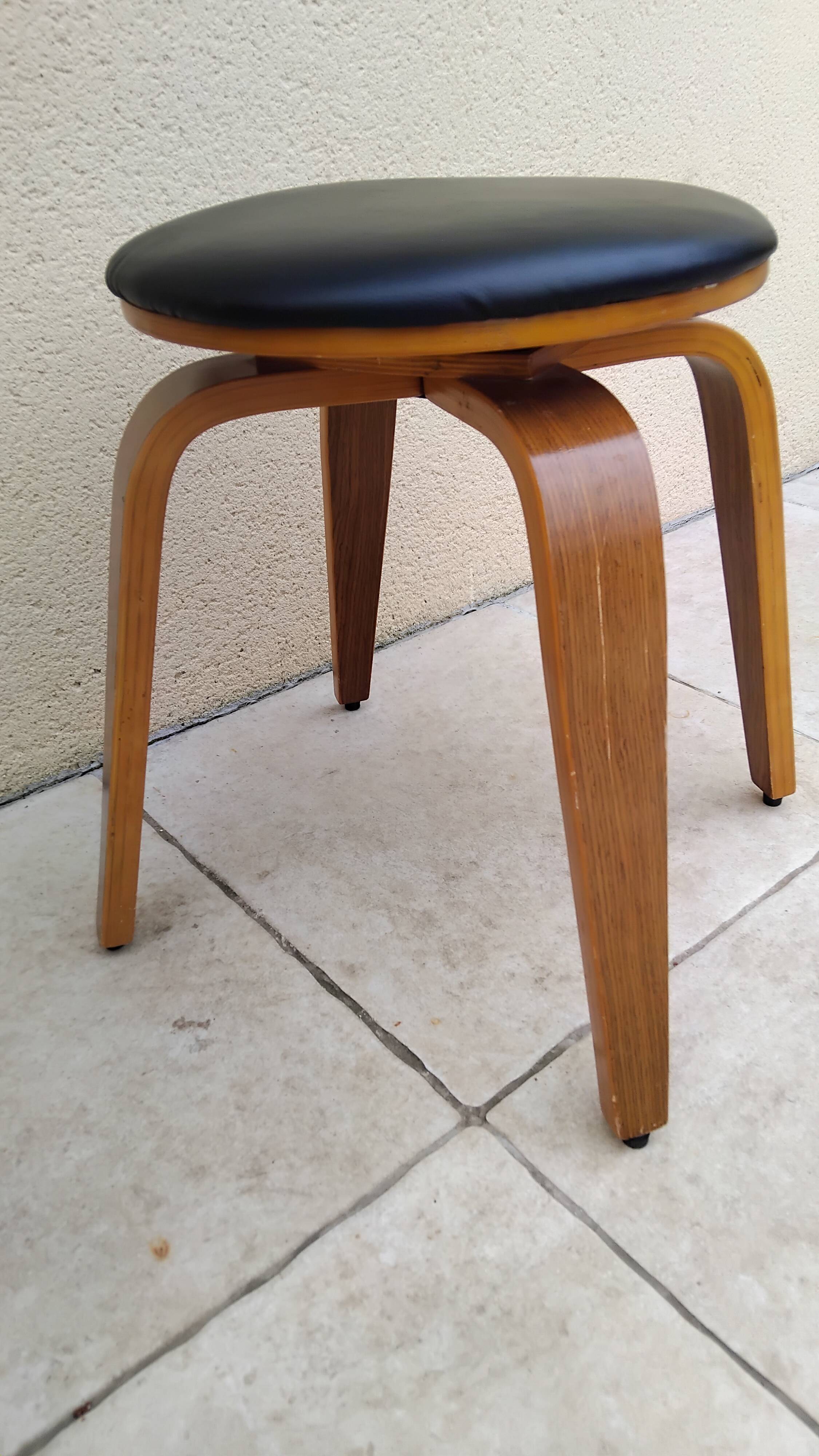 Vintage stool design from the 70s