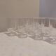 10 crystal liqueur glasses